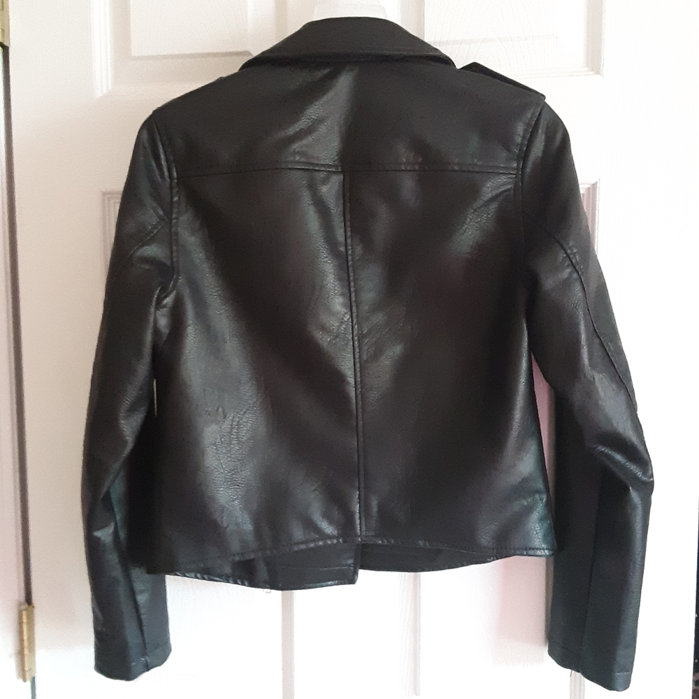 For @uniquenpink NWOT! Black Biker Jacket 💖 - Picture 7 of 8